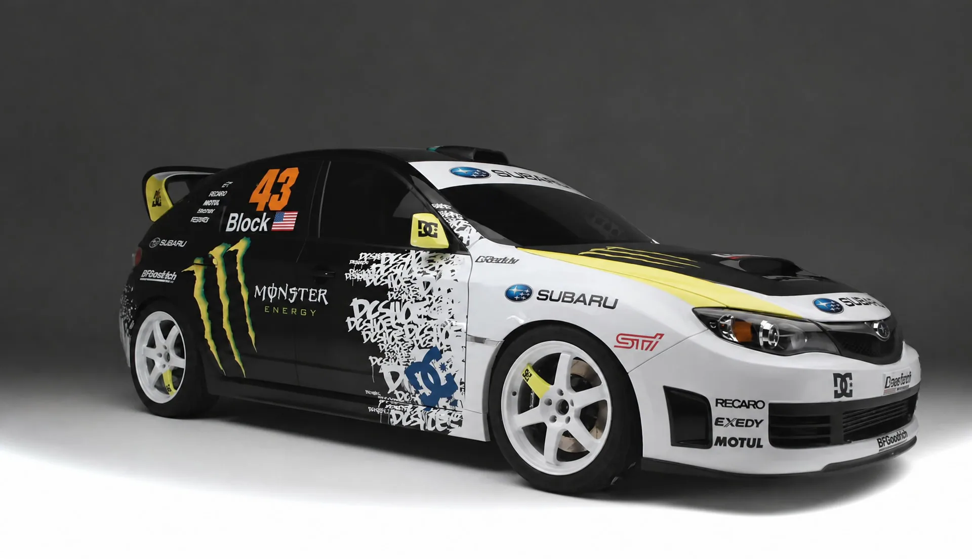 Ken Block's Subaru Impreza STI built for Gymkhana 2